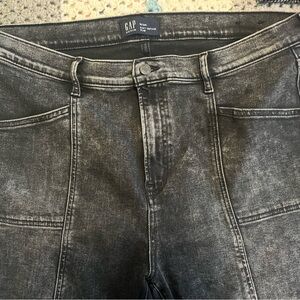 GAP Women's Vintage Wash Black Jeans
